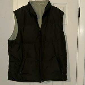 Eddie Bauer reversible quilted Vest